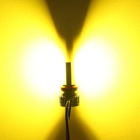 Alla Lighting التحكم عن بعد 10000Lms HB3 9005 H10 9145 Switchback LED مصابيح الضباب أو مصابيح التشغيل النهارية (DRL) مصابيح، 6000K زينون أبيض/3000K أصفر in Kuwait