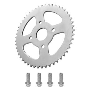 420 Chain 50T Tooth 40mm Rear Drive Sprocket Fit for Coleman Powersports BT200X CT200U Trail 200 CT200U-EX Baja Warrior Heat Massimo MB165 MB200 Mini Bike Parts Wear-Resistant