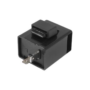 uxcell DC 12V 2 Pin Turn Signal Light Indicator Flasher Blinker Relay Beeper for Motorcycle