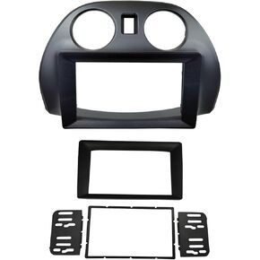 Radio Stereo Bezel for Mitsubishi Eclipse 2006-2011 Dash Installation Mount Trim Kit Fits 9" and Double Din