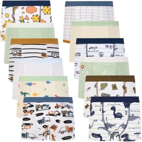 Boys Kids Soft Cotton Fashion Boxer Briefs Toddler Breathable Underwear