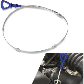 1 PC Car Engine Oil Level Dipstick Replacement, Vehicle Oil Level Indicator, Portable Automotive Measure Tool, OEM #120589072100 Compatible with Mercedes-Benz E320 S430 S600 (Blue)