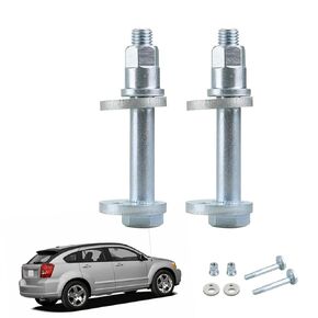Rear Toe Link Alignment Bolts Kit 6508486AA Fit for Chrysler Sebring 200, for Dodge Avenger Caliber Durango Journey, for Jeep Compass Patriot Grand Cherokee (2 Packs)