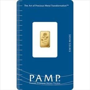 Generic 1 gram gold PAMP Suisse Rosa .999 fine in Saudi Arabia