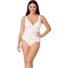 Bleu Rod Beattie Glam Stand Over-The-Shoulder D Tankini Coconut Water 8D