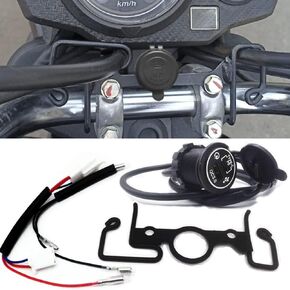 Quick Charge 3.0 Type-c PD Dual USB Port Kits,Waterproof Motorcycle Phone Charger USB Port Fit Honda Navi 110 2022-2024