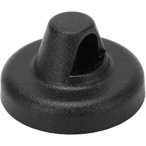 Radio Antenna Mount Bezel, ABS Radio Antenna Base Cover Black 56040950AE Replacement for Wrangler JK JL JT 2007 Onwards