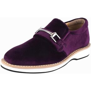 LIBERTYZENO Slip On Boys Loafers Tuxedo Velvet Penny Loafers for Boys Formal Kids Shoes for Weddings, Birthdays, & Parties