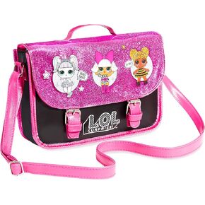 L.O.L. Surprise! Girls Handbag - Kids Crossbody Shoulder Bag Adjustable Strap - LOL Gifts for Girls
