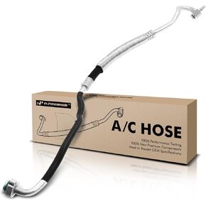 A-Premium A/C Suction Line Hose Assembly Compatible with Audi S6 S7 2013-2018 4.0L, RS7 2014-2015 4.0L, Compressor to Evap