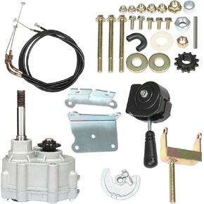 Go Kart Forward Reverse Gearbox Kit Replacement for 2HP-13HP Engine 4 Stroke TAV Series 30 Torque Converter 35 Go Karts Accessories Go Kart Transmission