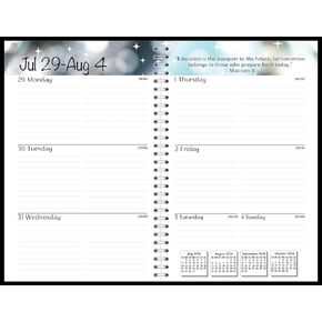 House of Doolittle 2024-2025 Weekly Academic Planner Assignment Book, Gray, 5 x 8 Inches, August - August (HOD274RTG19-25)