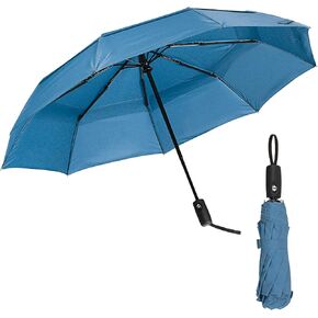 Mr. Pen- Windproof Travel Umbrella, Blue, Automatic Umbrellas for Rain, Compact Umbrella, Travel Umbrella Compact, Umbrella Windproof Umbrella, Umbrellas for Rain Windproof, Portable Umbrella