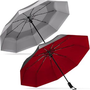 Repel Umbrella The Original Portable Travel Umbrella - Umbrellas for Rain Windproof, Strong Compact Umbrella for Wind and Rain - Perfect For On-the-Go, Car Umbrella, Backpack Umbrella