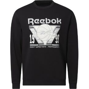 Reebok Men's Basketball Crewneck Sweatshirt