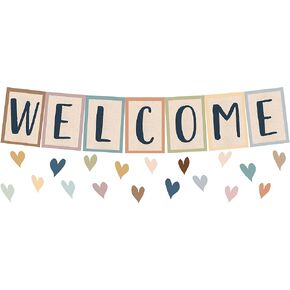 Teacher Created Resources Everyone is Welcome Welcome Bulletin Board Set
