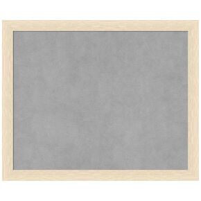 Amanti Art Framed Magnetic Board (22 x 18) Woodgrain Stripe Blonde Magnet Board, Small Magnetic Bulletin Board for Office Decor, Mudroom, Kitchen or Organization Drop Zone from WI, USA