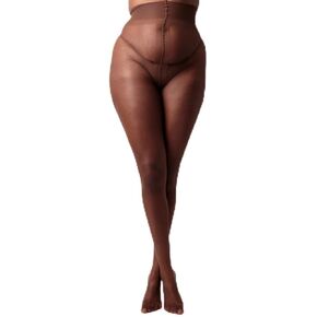 20 Denier Semi-Matt Tights for Dark Skin Tone Seamless and Silk finish Sizes: S to XL