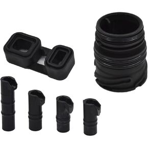 LABLT 6pcs 6HP19 6HP21 Valve Body to case Sleeve Seal kit Mechatronic Kit Replacement for 325i 330i 525i 525xi 530i 530xi