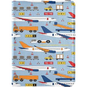 Cute Cat Passport Holder and Vaccine Card Holder Combo,Fit for 4 x 3 Vaccine Card Leather Passport Wallet Cover with Orange Cat