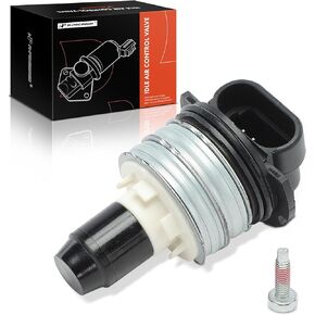 A-Premium Fuel Injection Idle Air Control Valve Compatible with Chevrolet Malibu 2004-2005, Cavalier 2002-2005, Classic 2004-2005 & Oldsmobile Alero 2002-2004 & Pontiac Grand Am, Sunfire & Saturn Ion
