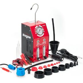 آلة دخان EVAP للسيارات - جهاز كشف تسرب نظام أنابيب وقود السيارة ثنائي الوضع 12 فولت مع مستوى الزيت ومقياس تدفق قابل للتعديل لجميع المركبات in Kuwait