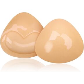 Bra Pads Inserts, Sticky Bra Inserts Push Up For Swimsuit, Silicone Bra Cups Inserts For Bikini Small Breast A-B Cups