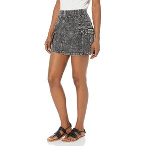 Norma Kamali Women's Cargo Mini Skirt