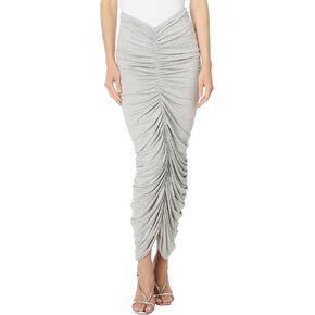 Norma Kamali Women's Shirred Long Skirt