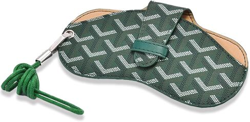 Slim Eyeglasses Case, Sunglasses Case with Neck Strap, Soft Portable Eyeglasses Holder Pouch for Women and Men in Saudi Arabia