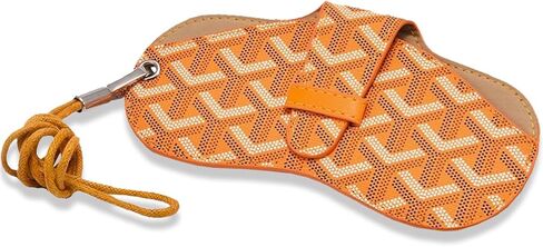 Slim Eyeglasses Case, Sunglasses Case with Neck Strap, Soft Portable Eyeglasses Holder Pouch for Women and Men in Saudi Arabia