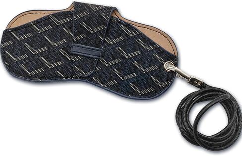 Slim Eyeglasses Case, Sunglasses Case with Neck Strap, Soft Portable Eyeglasses Holder Pouch for Women and Men in Saudi Arabia