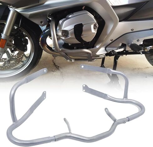 Engine Guard Front Highway Crash Bars Steel Replacement for BMW R1200RT 2005-2013 Silver Motorcycle Frame Protection Bars in Saudi Arabia