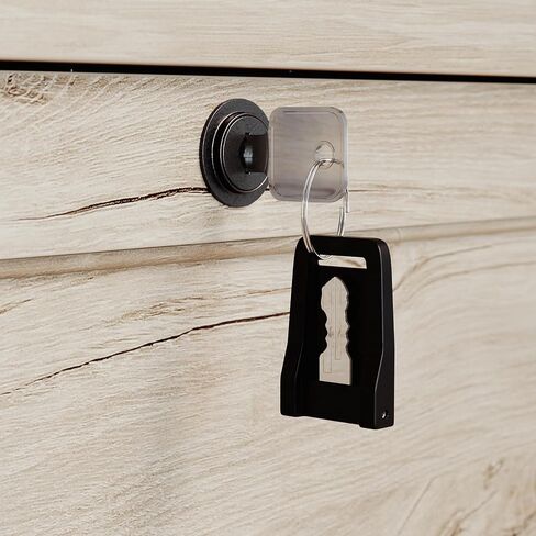 Sauder Hammond Lateral File, L: 32.87" x W: 20.55" x H: 30.0", Chalk Oak Finish in Kuwait