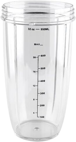 قطع غيار أكواب Anbige سعة 32oz، متوافقة مع NutriBullet 600W و900W (كوب واحد سعة 32oz) in Kuwait