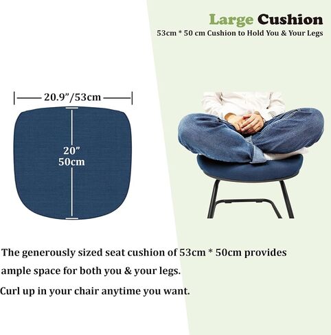Premium Office Guest Chair with One-Piece Welded Sled Base,Mesh Desk Chair No Wheels with Arms, Waiting Room Reception Chairs for Home and Meeting Conference, Protect Carpeted Floors, Blue in Saudi Arabia