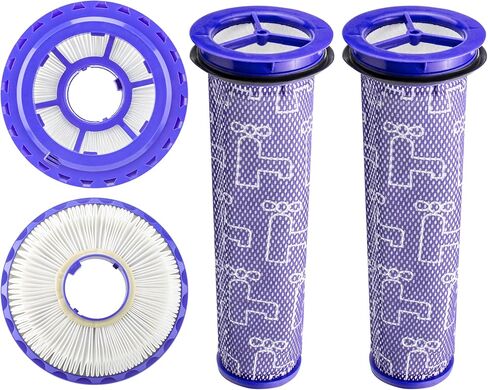 بديل لـ Dyson DC41 DC65 DC66 UP13 UP20، مكانس كهربائية متعددة الأرضيات والكرة، يستبدل الجزء # 920769-01 و920640-01 (فلتر ما بعد المحرك والمحرك المسبق) in Kuwait