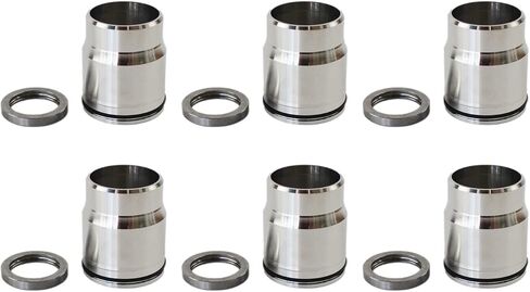 3686961 6Pcs New Fuel Injector Sleeve Kit Cup Tube with Seal Compatible with Cummins ISX15 QSX15 X15 CM2350 Diesel Engine Parts Single Cam Aftermarket Parts in Kuwait