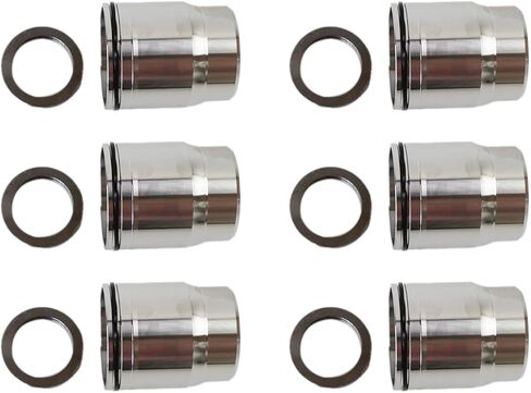 3686961 6Pcs New Fuel Injector Sleeve Kit Cup Tube with Seal Compatible with Cummins ISX15 QSX15 X15 CM2350 Diesel Engine Parts Single Cam Aftermarket Parts in Kuwait