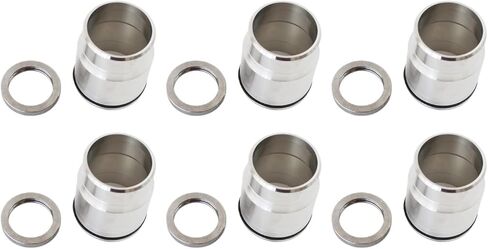 3686961 6Pcs New Fuel Injector Sleeve Kit Cup Tube with Seal Compatible with Cummins ISX15 QSX15 X15 CM2350 Diesel Engine Parts Single Cam Aftermarket Parts in Kuwait