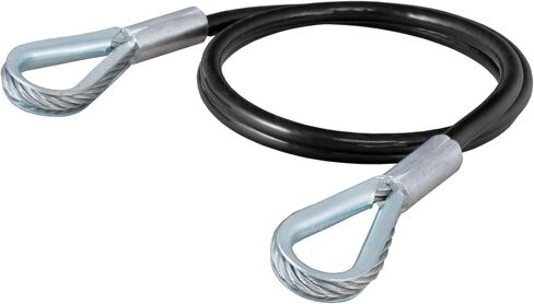 CURT 70007 Replacement 36 x 3/8-Inch Diameter Vinyl-Coated Tow Bar Base Plate Safety Cable, 7,500 Pounds in Saudi Arabia