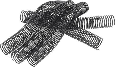 18 Pcs Spiral Binding Coil 38mm Diameter 48 Loop 4:1 Pitch 310 Sheet Capacity Spiral Binding Spine for Engineering Documents in Saudi Arabia