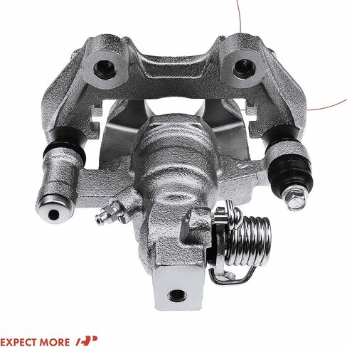 A-Premium Disc Brake Caliper Assembly with Bracket Compatible with Select Buick, Cadillac & Pontiac Models - Park Avenue 2003-2005, DeVille 2000-2005, Seville 2000-2004, Bonneville - Rear Passenger in Saudi Arabia