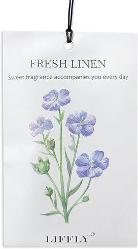 14 Packs Fresh Linen Scented Sachets Home Fragrance Sachets fit Drawers and Closets Gift Box in Saudi Arabia