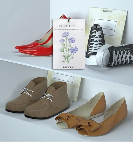 14 Packs Fresh Linen Scented Sachets Home Fragrance Sachets fit Drawers and Closets Gift Box in Saudi Arabia