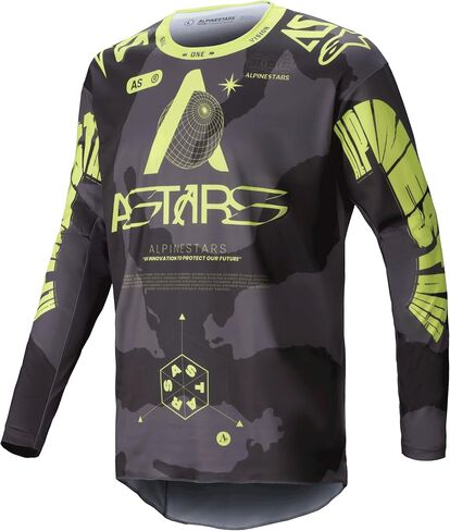 Alpinestars Racer Veil/Hollow/Graphite MX Off Road Jersey in Saudi Arabia