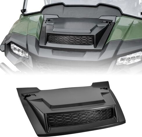 غطاء محرك السيارة مغرفة لسيارة Honda Pioneer 700 2P 4P 2014+، غطاء غطاء المحرك الأمامي مع مجموعة مدخل هواء شبكية لملحقات Honda Pioneer 700-2 700-4 2014-2024 in Saudi Arabia