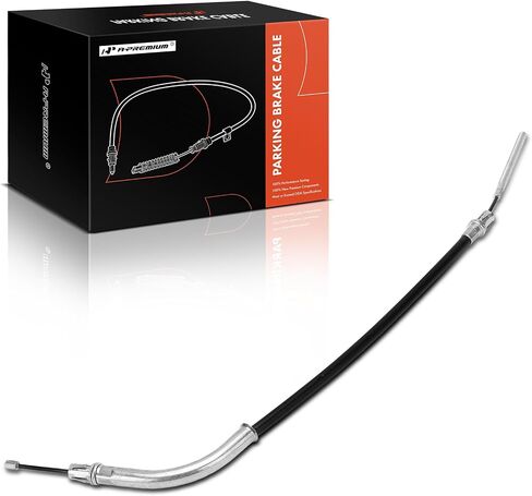 A-Premium Rear Driver Side Parking Brake Cable Assembly Compatible with Buick and Pontiac Models: LaCrosse/Allure 2005-2009, Grand Prix 2004-2008 - Replace # 10380298, 15241416 in Saudi Arabia