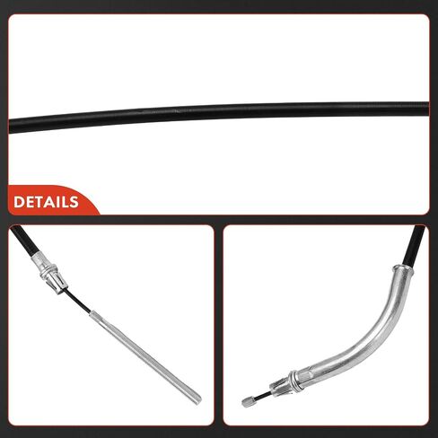 A-Premium Rear Driver Side Parking Brake Cable Assembly Compatible with Buick and Pontiac Models: LaCrosse/Allure 2005-2009, Grand Prix 2004-2008 - Replace # 10380298, 15241416 in Saudi Arabia