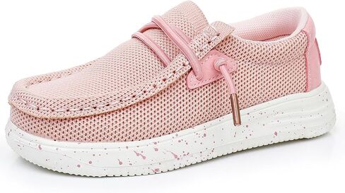 Boys Loafers Kids Girls Slip-On Lightweight Casual Boat Shoes (Toddler/Little Kid/Big Kid) in Saudi Arabia